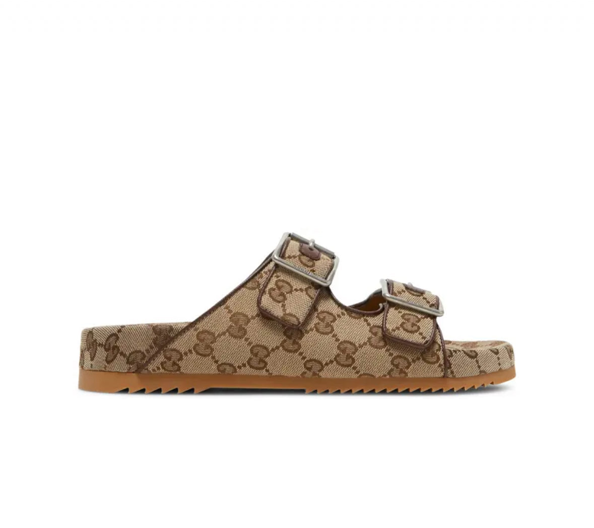 Gucci Slide Sandal Strap ‘Beige Monogram’