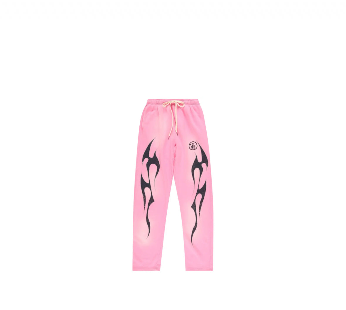 Hellstar Flame Sweatpants ‘Pink/Black’