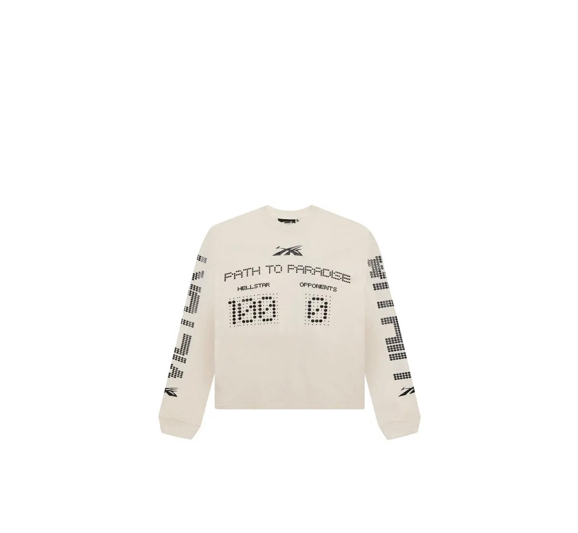 Hellstar Scoreboard Long Sleeve Tee ‘White’