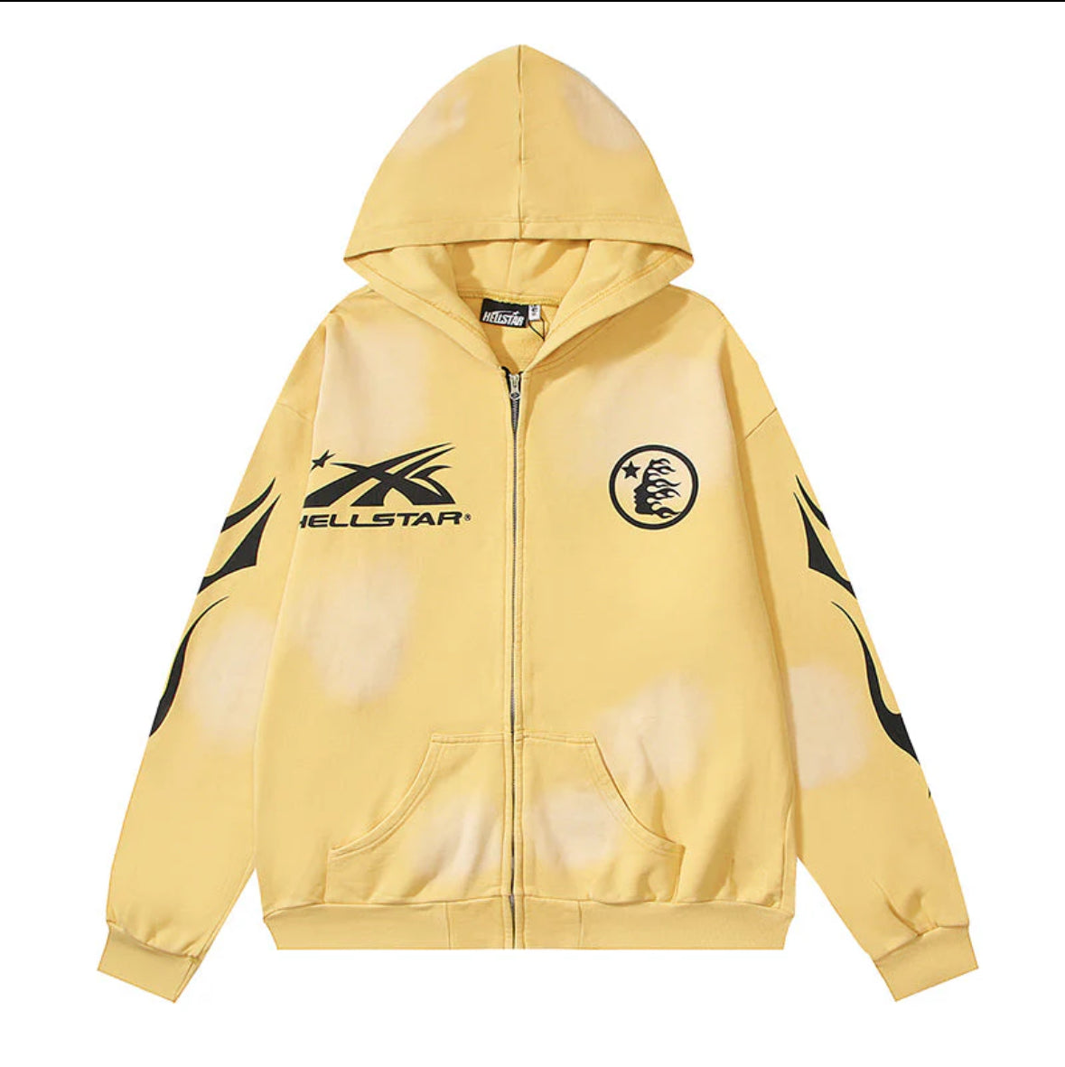 Hellstar Sports Zip-Up ‘Yellow’