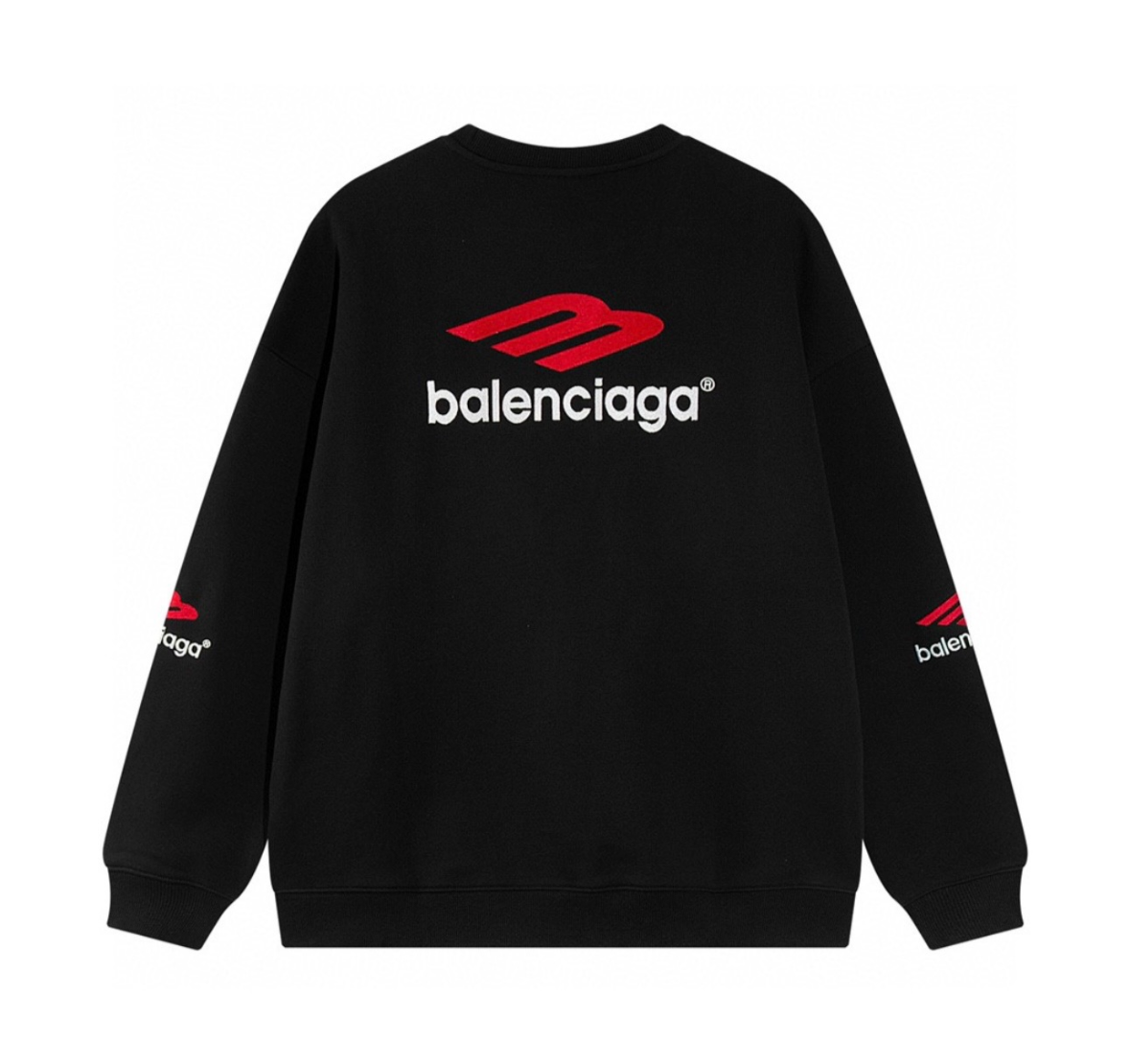 Balenciaga 3B Sport Icon Layered Sweater “Black”
