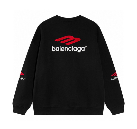 Balenciaga 3B Sport Icon Layered Sweater “Black”