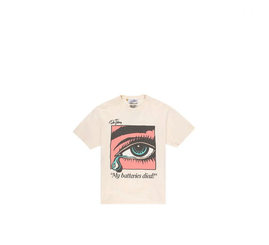 Gallery Dept. Dead Batteries Tee ‘Cream’