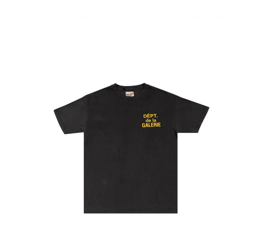 Gallery Dept. French Tee ‘Black/Yellow’