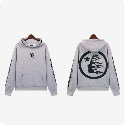 Hellstar Sport Hoodie ‘Gray/Black’