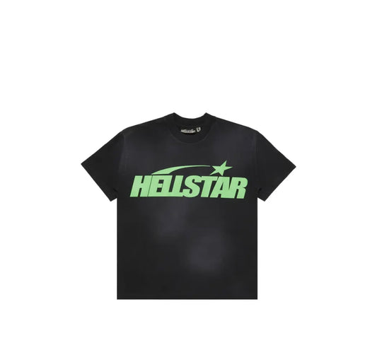 Hellstar Classic T-Shirt ‘Black/Green’