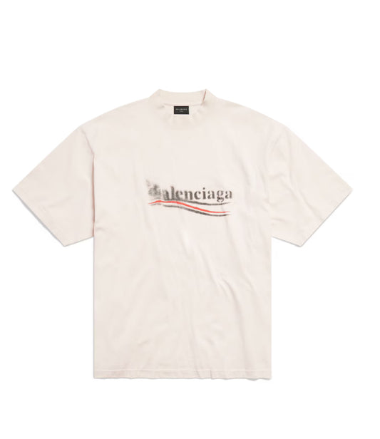 Balenciaga Political Stencil T-Shirt ‘White’