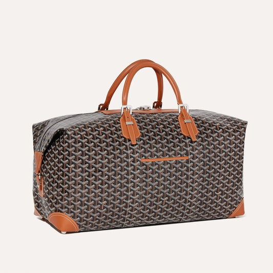 Goyard Bowling 55 Duffle Bag ‘Black and Tan’