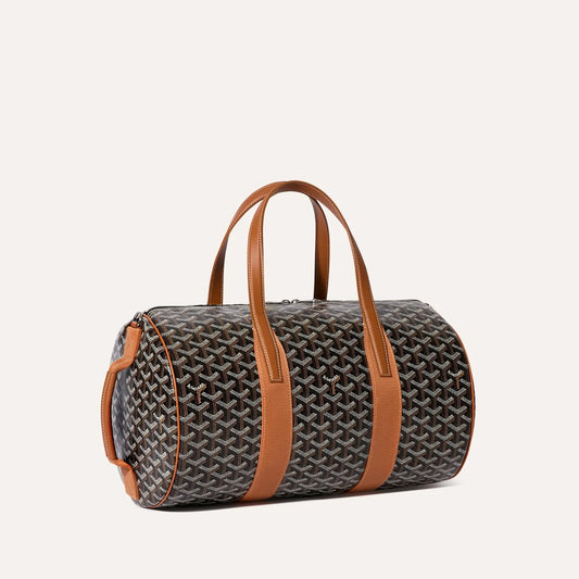 Goyard Barrel 40 Sports Duffle Bag ‘Black and Tan’